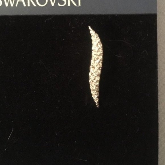 Swarovski Silver New Aline Pierced Earrings - Picture 5 of 5